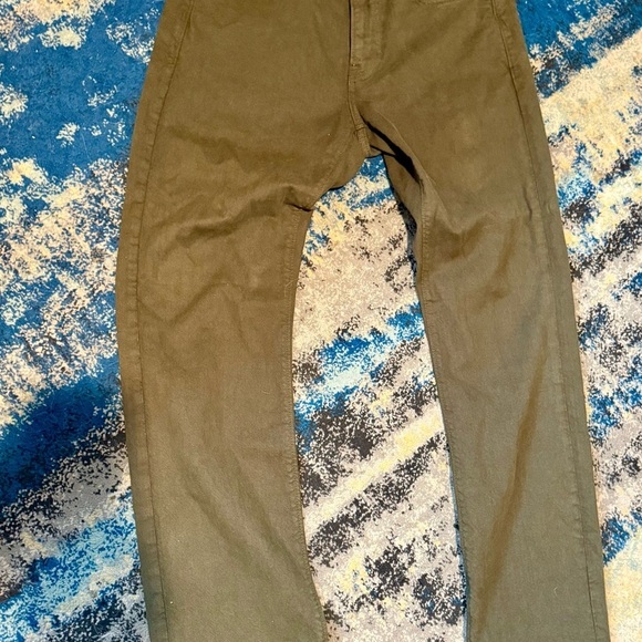 J. Crew 770 Stretch Pants | Slim Tapered Fit | W30 L30 | Olive Khaki - Picture 1 of 10